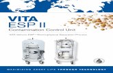 VITA ESP II · MAXIMIZING ASSET LIFE THROUGH TECHNOLOGY VITA ESP II Contamination Control Unit VITA delivers ESP • Electrophysical Separation Process