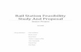 Rail Station Feasibility Study And Proposal · Rail Station Feasibility Study And Proposal into New Hampshire. The proposal was accepted and studies to estimate the cost of such a
