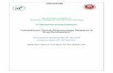 Translational Clinical Pharmacology Research in Drug ... · Translational Clinical Pharmacology Research in Drug Development Pre Conference Workshop Date: 23 rd April 2015 ... Director,