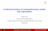 A clinical review of extrapulmonary small- cell carcinoma · Barcelona, 24 de març de 2015. Institut Català d’Oncologia. A clinical review of extrapulmonary small-cell carcinoma