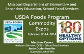 USDA Foods Program Expo 13-14 Presentation.pdf · •Entitlement drives the USDA Foods Program ... –USDA Foods can be used in other programs but no additional Entitlement •DESE