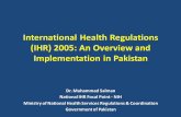 International Health Regulations (IHR) 2005: An .International Health Regulations (IHR) 2005: An