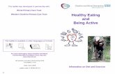 LD Healthy Eating and Being Active E-HEBA-08-211 Eating and Being Active.pdf · Leaflet code: E-HEBA-08-211 This leaflet was developed in partnership with: Wirral Primary Care Trust
