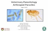 Veterinary Parasitology Arthropod Parasitespeople.upei.ca/sgreenwood/VPM-122-Lecture_27-Arthropod_3...Veterinary Parasitology Arthropod Parasites Spencer Greenwood BSc, MSc, PhD, DVM