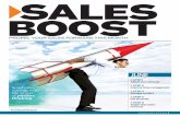 SALES BOOST - siia.net · SALES BOOST STEP 1 Adjust your attitude ... Even after you start using your time more strategi-cally, it’s easy to fall back into bad habits. A great way