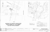 DISTRICT OF NORTH VANCOUVER - gov.bc.ca · box culvert structure ... lap length, etc.) and detailing abbreviations as per the reinforcing steel institute of canada (rsic) manual of
