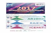 AR2BIO · RAIEIC · ICEMIT 2017 November 20 -22nd, 2017, …icemit.del.ac.id/wp-content/uploads/2017/07/ProgrammeBook_AR2BIO... · AR2BIO · RAIEIC · ICEMIT 2017 November 20th-22nd,