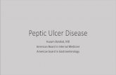 Peptic Ulcer Disease - doctor2015.jumedicine.comdoctor2015.jumedicine.com/wp-content/uploads/sites/5/2018/09/PUD-upodat-2019.pdf · to 30 percent of peptic ulcers recur within the
