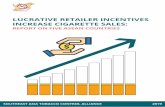 LUCRATIVE RETAILER INCENTIVES INCREASE CIGARETTE … Incentive 2019.pdf · sponsorship (TAPS) includes: “payments or other contributions to retailers to encourage or induce ...