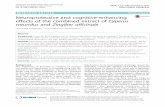 Neuroprotective and cognitive-enhancing effects of the … · RESEARCH ARTICLE Open Access Neuroprotective and cognitive-enhancing effects of the combined extract of Cyperus rotundus
