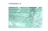 SYNTHESIS, CHARACTERIZATION AND BIOLOGICAL …shodhganga.inflibnet.ac.in/bitstream/10603/3885/10/10_chapter 3.pdf · Chapter 3 Synthesis of functionalized oxadiazole & Triazole 87