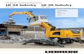 Material Handling Machines · 2018-03-24 · Material Handling Machines LH 24 Industry LH 26 Industry Operating Weight 22,700 – 24,500 kg Engine 110 kW / 150 HP 115 kW / 157 HP