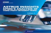 Astrus Insights KPMG s analysis of third-party integrity risks · astrus insights kpmg’s analysis of third-party integrity risks edition 1 kpmg.com
