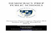 DEMOCRACY PREP PUBLIC SCHOOLS - District of Columbia ... Student Handbook(3JTS... · The motto of Democracy Prep Public Schools is: Work Hard. Go to College. Change the World! As