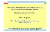 REGIONAL ASSESSMENT OF CBM POTENTIAL IN POLISH … · Twenty three Coal/CBM fields of PGIP > 1 Bcm in the Silesian Coal Basin were considered. They have estimated storage capacity