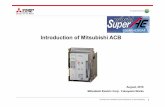 Introduction of Mitsubishi ACBdl.mitsubishielectric.com/dl/fa/document/catalog/lvcb/yn...- Thermal magnetic MCCB with adj Overload up to 250Amp (GV) - Adj Pre Alarm Indication LED