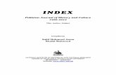 Prelims Index PJHC 8.12 - nihcr.edu.pk - Cumulative Index of PJHC.pdf · Chaudhri, The Muslim Ummah and Iqbal, Vol.XVI, No.1, January-June Hamadani, Agha Hussain 1995 Book Review: