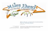 Miles Ahead: A Community Sustainability Plan for 100 Mile … · 2015-01-21 · Miles Ahead: A Community Sustainability Plan ... Communications, for posters, report editing, layout,