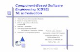 Component-Based Software Engineering (CBSE) 10. Introductionst.inf.tu-dresden.de/files/teaching/ss15/cbse/slides/10-cbse-introduction.pdf · Mechanical engineering (e.g., German VDI