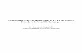 Comparative Study of Management of CTEV by Turco’s Procedure & Ponsetti’s Technique. Gupta S.K..pdf · 2015-09-07 · Comparative Study of Management of CTEV by Turco’s Procedure