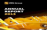ANNUAL REPORT 2013 · Areál PPS, 962 12 Detva 36 011 509 2020447891 SK 2020447891 Distric Court B. Bystrica, Section: Sa, file 735/S 16 000 332 EUR (10.000 Sk) ordinary paper registered