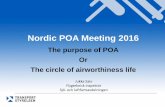 Nordic POA Meeting 2016 - Transportstyrelsen · Nordic POA Meeting 2016 The purpose of POA Or The circle of airworthiness life Jukka Salo Flygteknisk inspektör Sjö- och luftfartsavdelningen