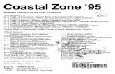 Coastal Zone '95 - Verbundzentrale des GBV · Coastal Zone '95 Extended Abstracts for the Ninth Conference 1/ Sponsored by the 66 U. S. Dept. of Agriculture, Natural Resources Conservation