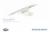 StyliD - lighting.philips.com · 3 StyliD was developed to derive maximum benefit from the lighting efficiency and compactness of LED technology. StyliD is ideal for all your interior