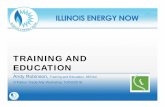 TRAINING AND EDUCATION - ERC · TRAINING AND EDUCATION Andy Robinson, Training and Education, SEDAC O’Fallon Trade Ally Workshop 10/03/2016