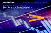 Capital Markets | Future of Investing The Rise of Robo-Advice · large and mid-sized firms might buy independent robo-advisory firms. Smaller firms may offer “white label” services