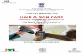 COMPETENCY BASED CURRICULUM HAIR & SKIN CARE Hair and Skin Care (VI)_CTS_NSQF-3.pdf · They will also carry out manicure and pedicure services. Explain anatomy of nail. Differentiate