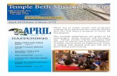Temple Beth Miriam Bulletin Elberon. NJ 07740 732-222-3754 ... · For the immediate future, the weekly Yahrtzeits that will be read from the bima during worship will be printed in