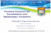Reverse osmosis and nanofiltration Forward Osmosis forB5-2).pdf · Reverse osmosis and nanofiltration fouling Chuyang Y. Tang (TangC@hku.hk) Associate Professor Department of Civil
