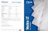 TDS Vectra 10LT 2017 CuR1 - Texwipe · TX8691 – ﬁ lled using Semiconductor grade IPA Texwipe holds ISO 9001 and ISO 14001 registrations. All Texwipe products conform to GHS classiﬁ