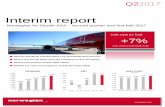 Interim report - Book cheap flights with the low-cost ... · Q22017 norwegian.com Interim report Norwegian Air Shuttle ASA – second quarter and first half 2017 4,012 5,043 5,861