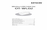 Wireless LAN Cable Set - files.support.epson.com · 3 EN English Introduction This product is Wireless LAN Cable Set for Epson TM Printers. Make sure this product can be used with
