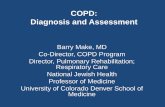 COPD: Diagnosis and Assessment - amga.org · COPD Diagnosis and Assessment Objectives: • Improve patient assessment in your office setting • Improve diagnosis in your office