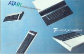 Atari Home Computers: The Next Generation, 1983 · w hatever you need to ut on paper -words, grap4cs or both. Atari offers a significant choice. Three specialized printers provide