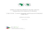 AFRICAN DEVELOPMENT BANK GROUPidev.afdb.org/sites/default/files/documents/files/Approach paper CSPE... · Country Overview Cabo Verde, officially the Republic of Cabo Verde, is an