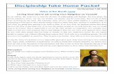 Discipleship Take Home Packet - ecatholic-sites.s3 ... · 1 For November 7-28, 2018 Virtue of the Month: Love Loving God above all; Loving Your Neighbor as Yourself In our culture,