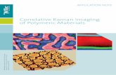 Correlative Raman Imaging of Polymeric Materials · Correlative High-Resolution Raman-AFM-SNOM Imaging of a Three-Polymer Mixture A three-component polymer blend was studied by using