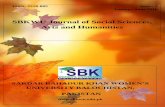SBKWU Journal of Social Sciences, Arts and Humanitiessbkwu.edu.pk/sbkwu_new/researchJournals/issue2_ArsHum.pdf · xii The acceptance of the paper depends on the referee’s decision,