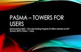 PASMA – Towers for users - iirsm.org Towers for users CPD.pdf · STANDARDS furo as EN 100412004 as EN SMA Course Du Syllabus of 6 of mobile a injuNto delegate or with a of I wi