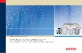 6-stage Reverse Osmosis System - stulz.comrepository.stulz.com/ECB64E08/STULZ_UltraWater_Brochure_0709_en.pdf · 6-stage Reverse Osmosis System. 2 STULZ UltraWater ® reverse osmosis