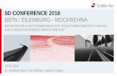 5D Conference 2018 - htwg-konstanz.de · Establishment of Data Format for relevant Processes • Model serves as Database for many Questions Definition and Qualitycontrol of Model