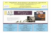 ST. THOMAS AQUINAS CATHOLIC CHURCH - stacojai.org · Esta práctica de la Iglesia chilena se basa en la tradición cristiana de las obras de caridad y la acción social. La Campaña