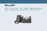 VoIP - comrex.com · educated about Voice over IP (VoIP), and do it fast. Here are some basics about VoIP in an easily digestible form. VoIP provides a way for computer networks and