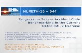 NURETH-15 – 544 - KIT · The proposal was approved by the OECD/NEA Committee on the Safety of Nuclear Installations (CSNI) in December 2010 NURETH-15, Pisa, Italy, May 1217, 2013-