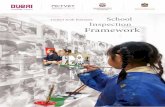 United Arab Emirates School Inspection Framework · with the UAE School Inspection Framework • make their evaluations impartially, free of personal bias or prejudice, and have no
