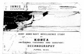 JANIS 75 CHAPTER III JOINT ARMY-NAVY ... - cia.gov · Title: JANIS 75 CHAPTER III JOINT ARMY-NAVY INTELLIGENCE STUDY OF KOREA : Subject: JANIS 75 CHAPTER III JOINT ARMY-NAVY INTELLIGENCE